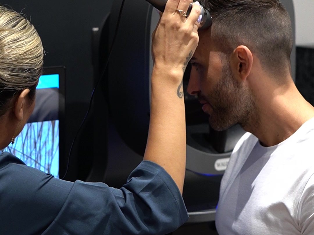 AI scalp analysis for hair growth at Waldor Clinic, Great Portland Street London